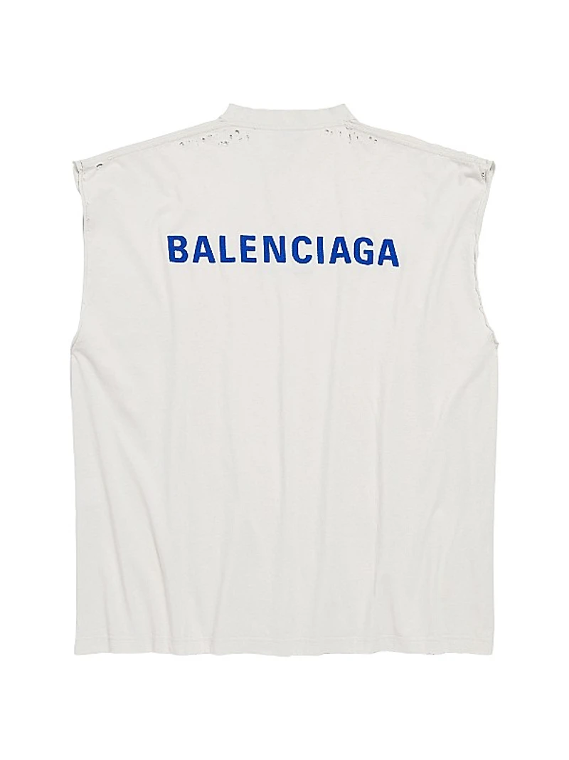 Balenciaga Back Sleeveless T-Shirt