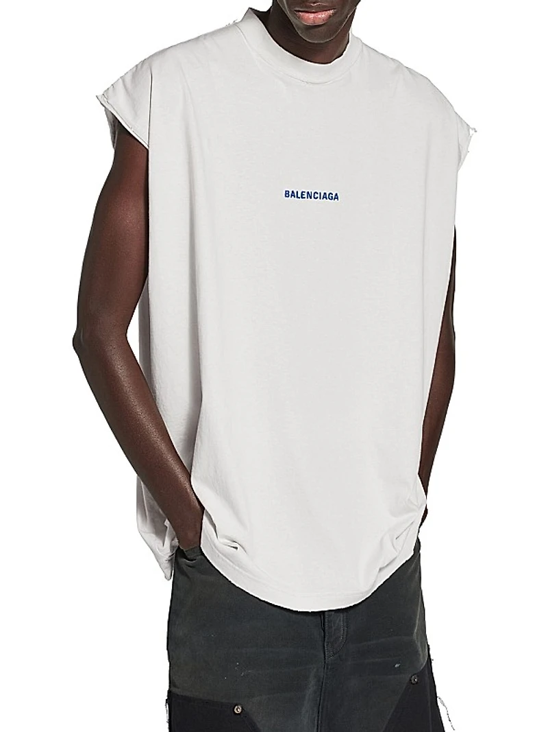 Balenciaga Back Sleeveless T-Shirt