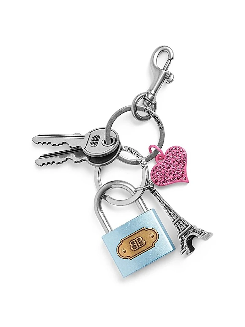 Charm Keychain Padlock