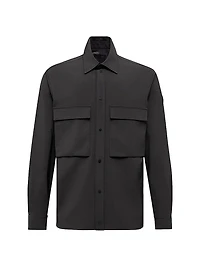 Pocketed Snap Closure Shirt