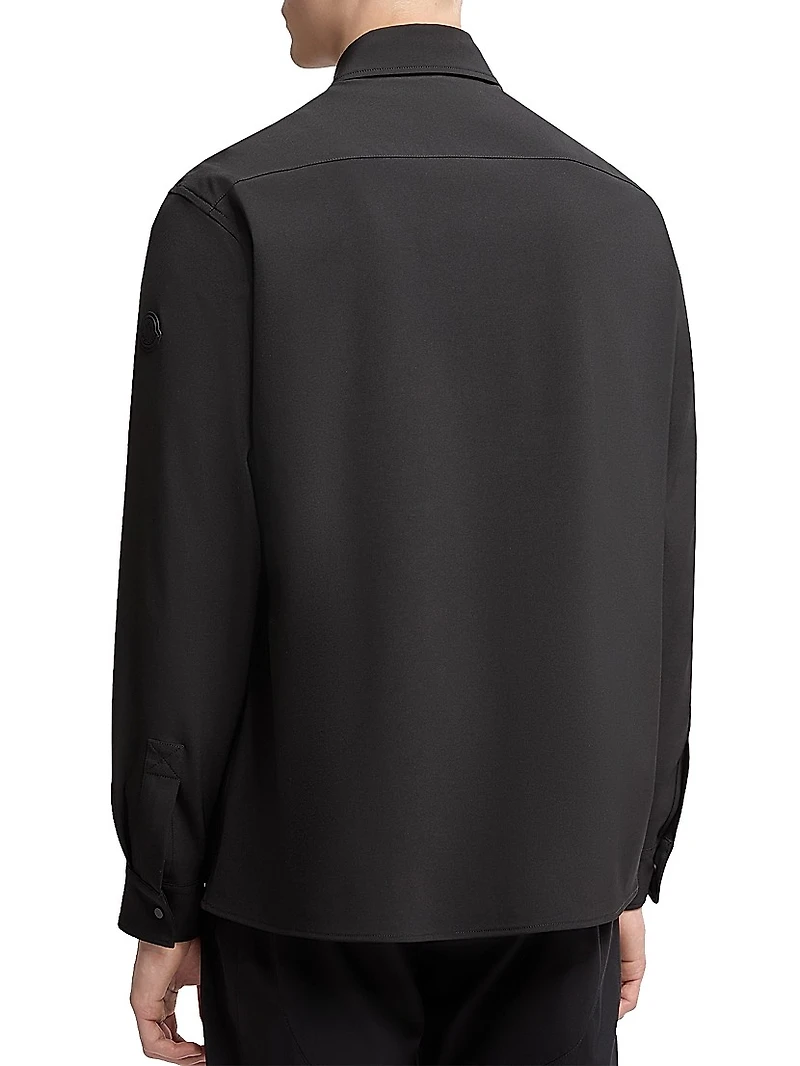 Pocketed Snap Closure Shirt