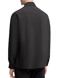 Pocketed Snap Closure Shirt