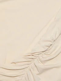 Joelle Fitted Ruched Long-Sleeve Top