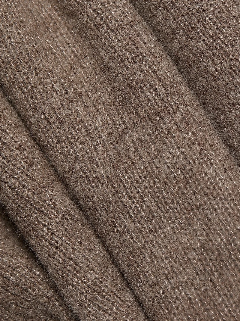Gisella Cashmere-Silk V-Neck Sweater
