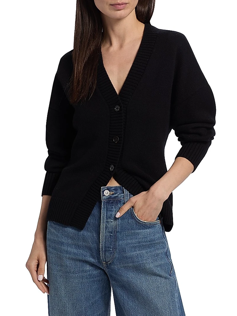 Philippa Wool-Blend Cardigan