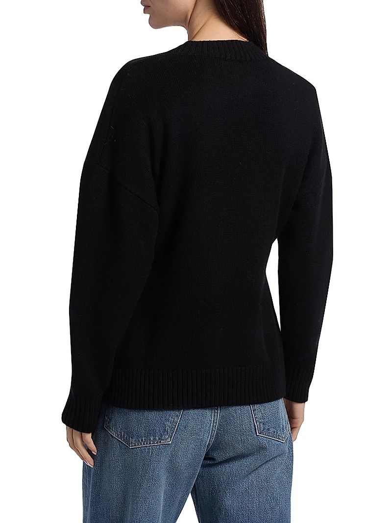 Philippa Wool-Blend Cardigan