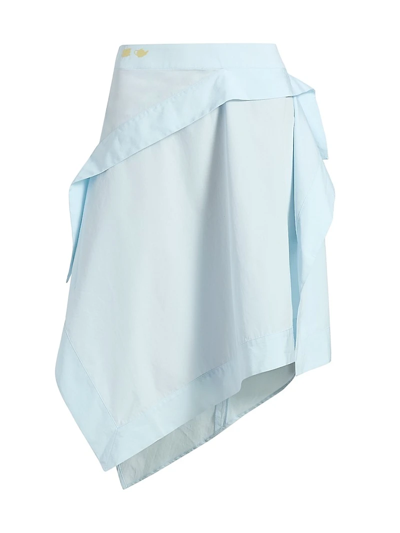 Drape Asymmetric Skirt