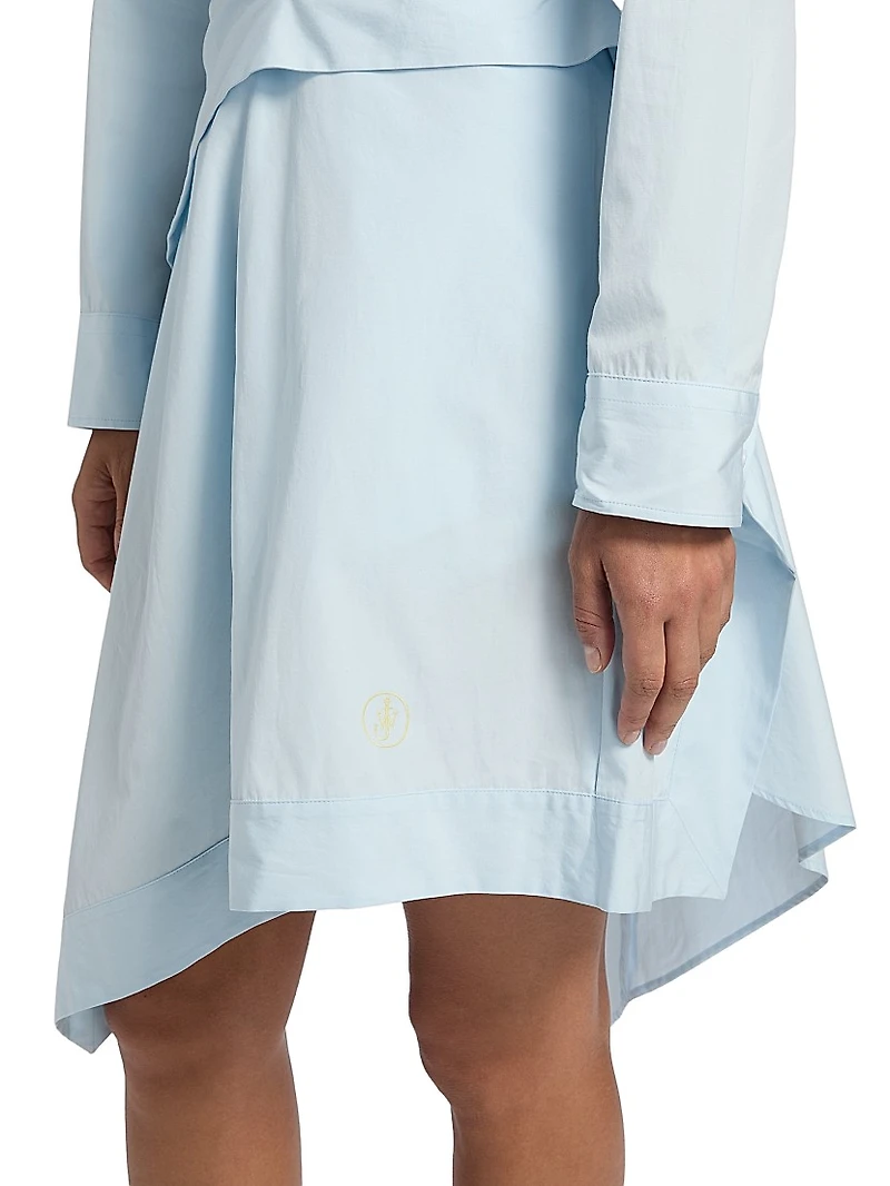 Drape Asymmetric Skirt
