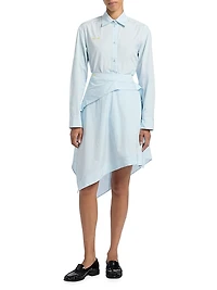 Drape Asymmetric Skirt