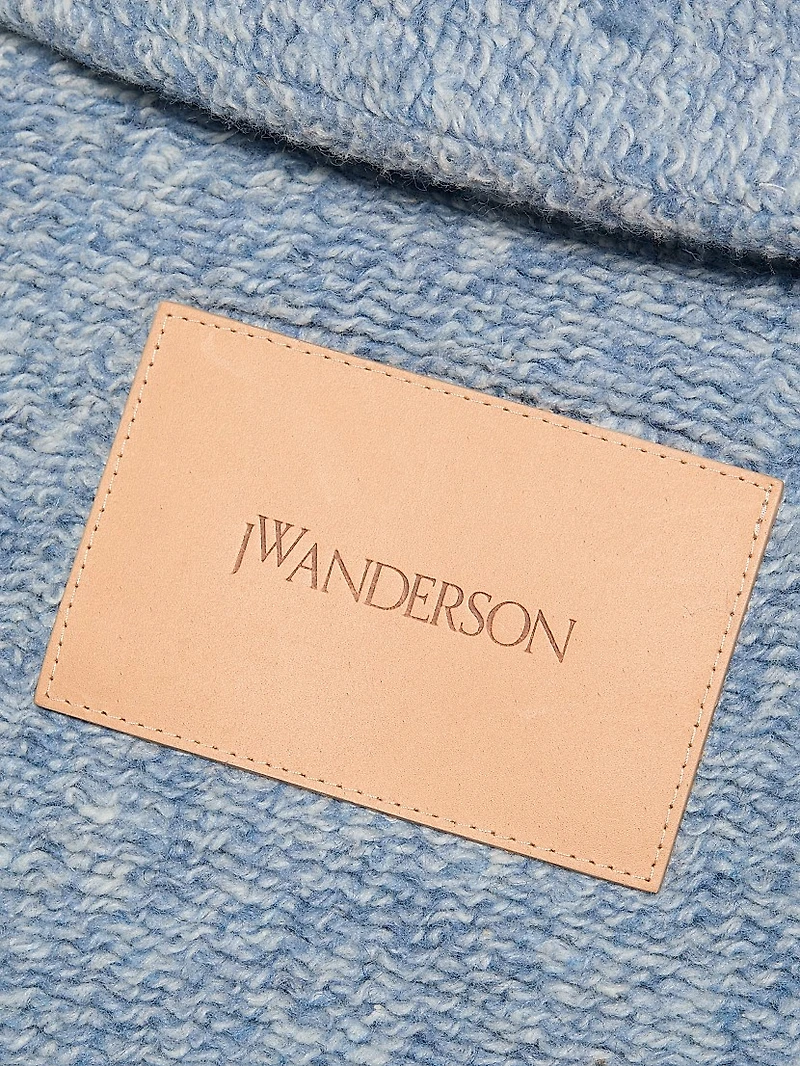 Wool-Blend Fleece Jacket