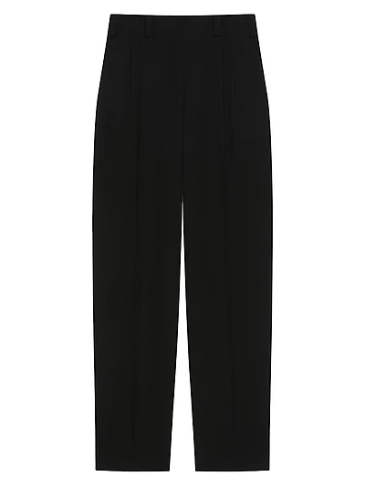 Two Pleat Pants Wool