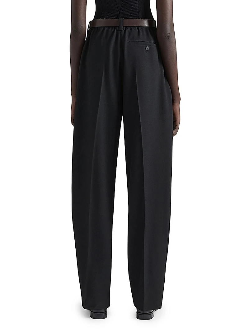 Two Pleat Pants Wool