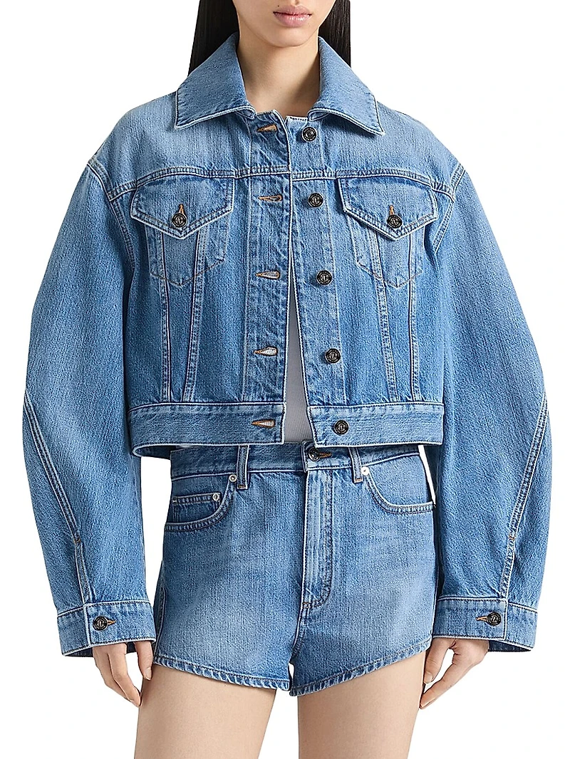 Jacket Washed Denim