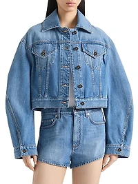 Jacket Washed Denim