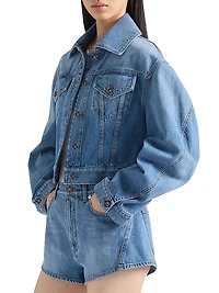 Jacket Washed Denim