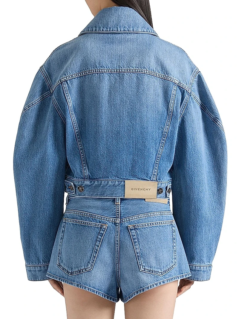 Jacket Washed Denim