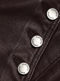 Helena Coated Mid-Rise Flared Jeans