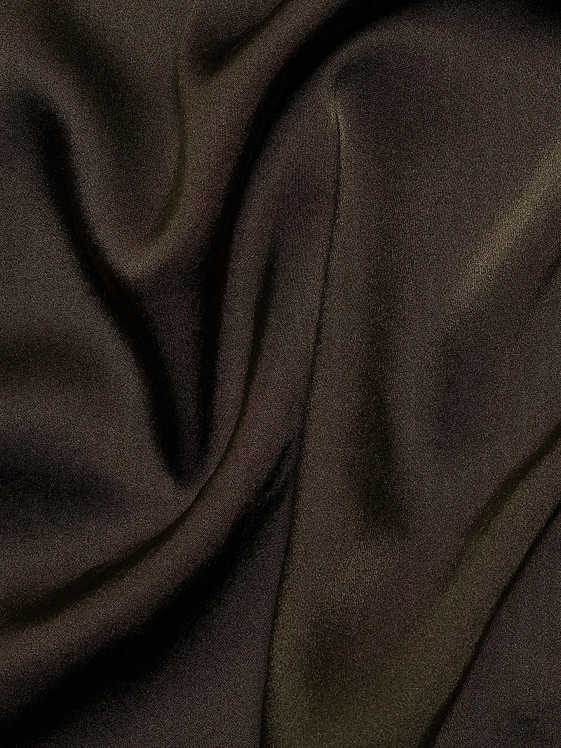 Harry Stretch-Silk Tieneck Blouse