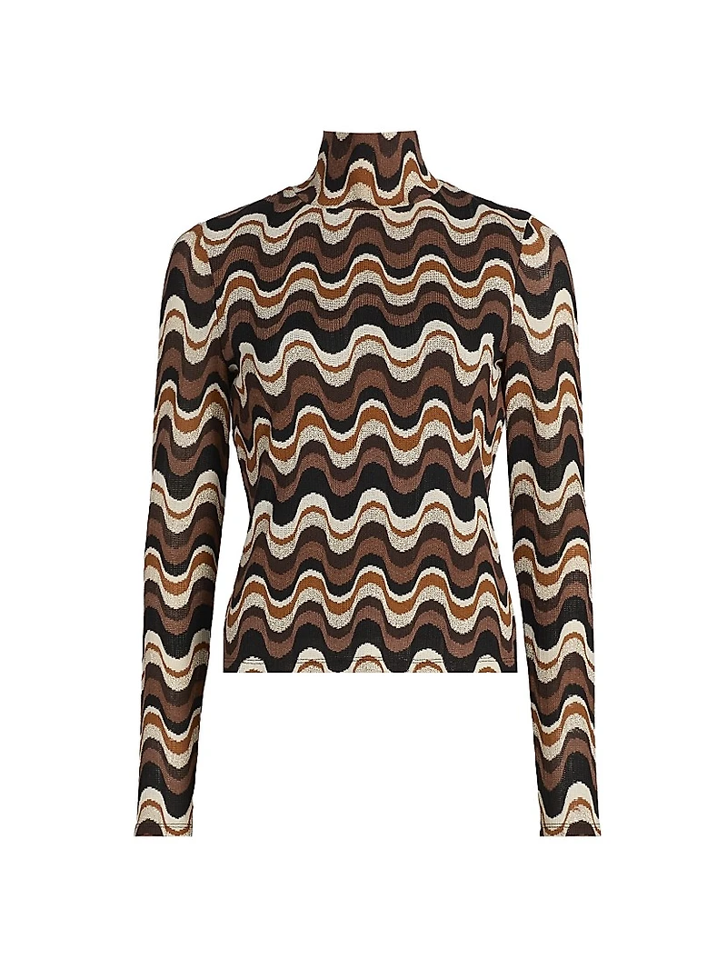 Swirl Prudence Geometric Top