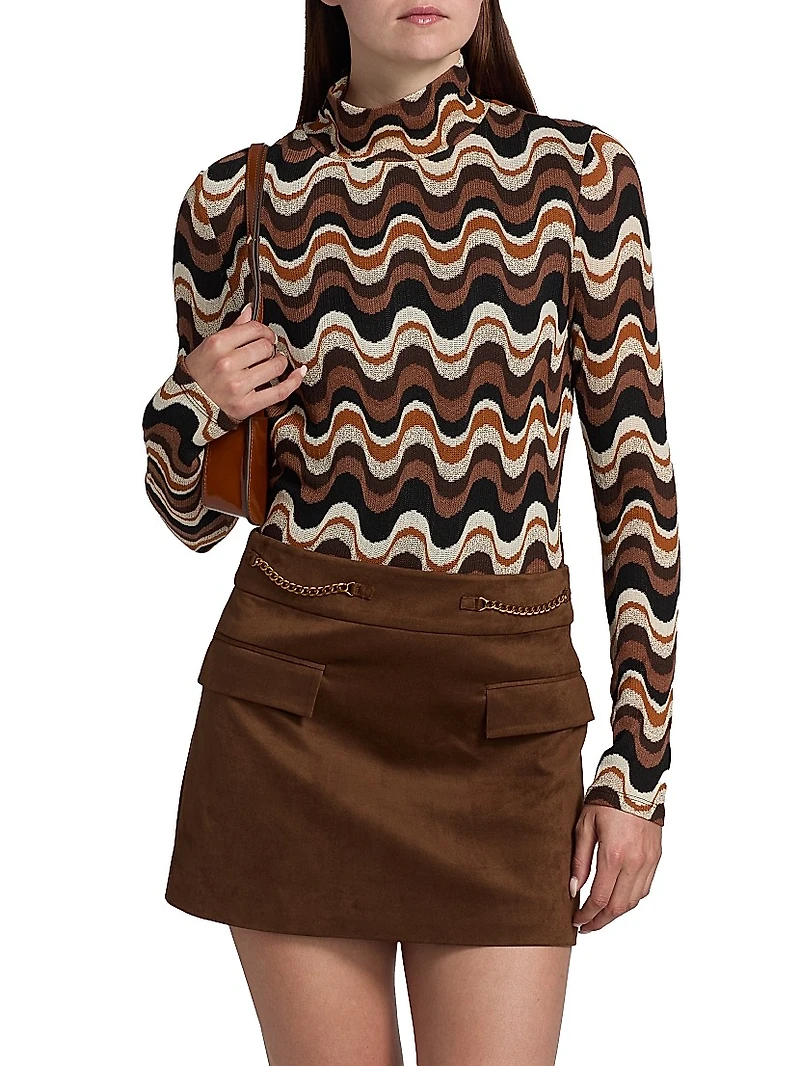 Swirl Prudence Geometric Top