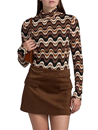 Swirl Prudence Geometric Top