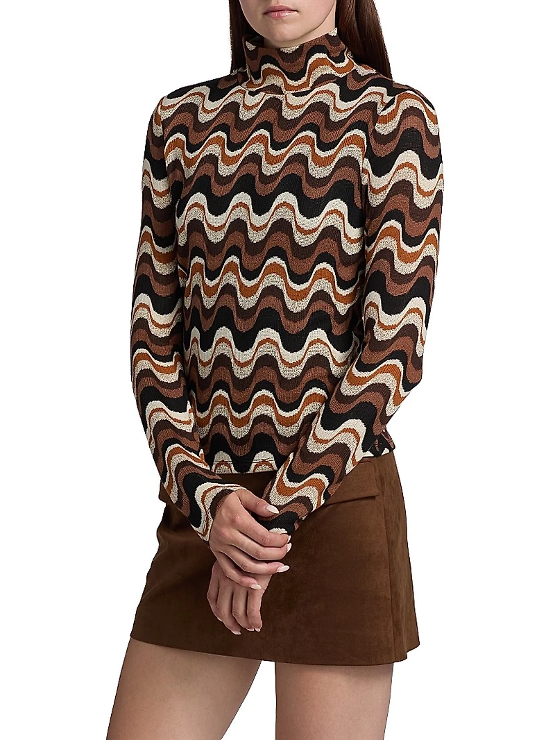 Swirl Prudence Geometric Top