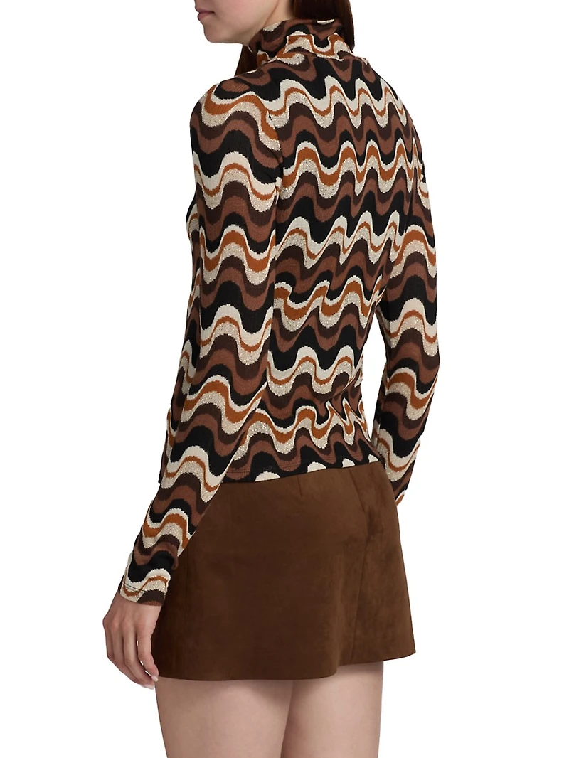 Swirl Prudence Geometric Top