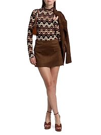 Swirl Prudence Geometric Top