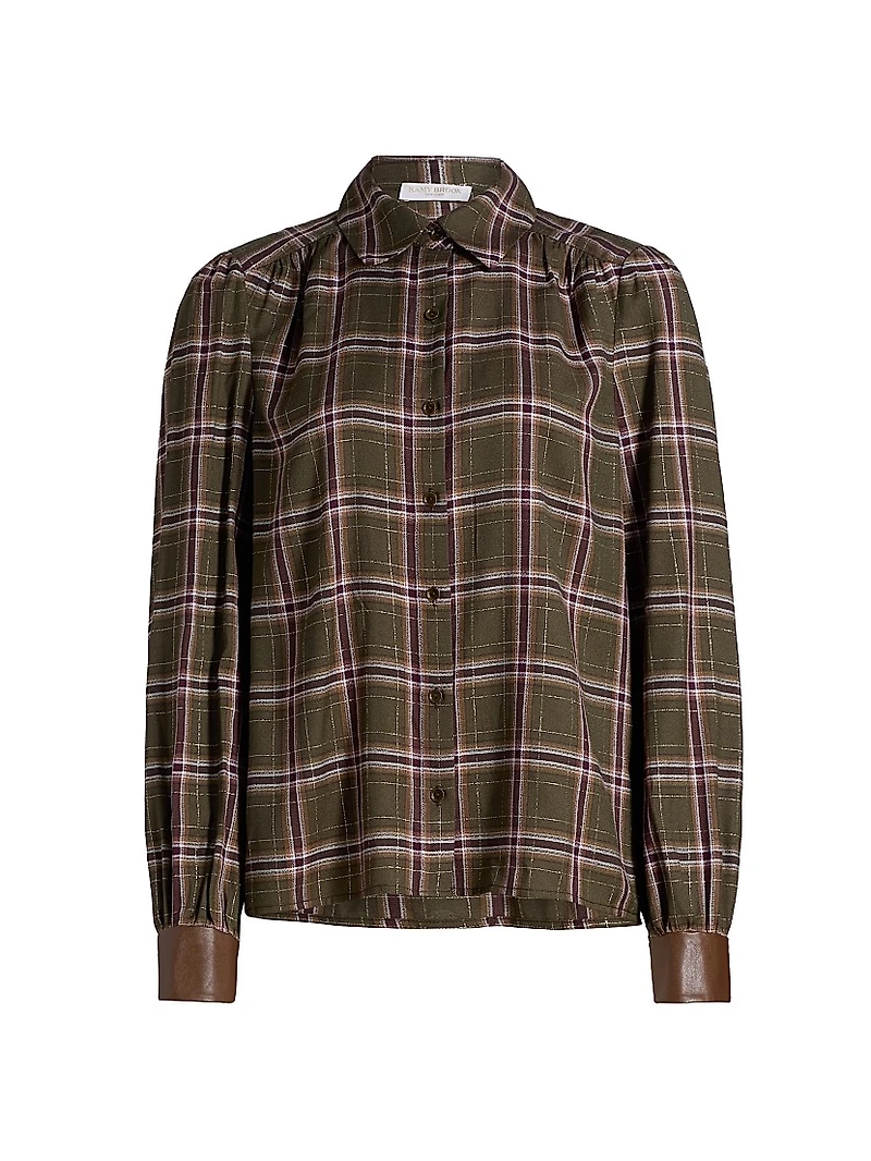 Jeremy Plaid Button-Front Shirt