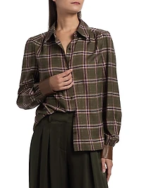 Jeremy Plaid Button-Front Shirt
