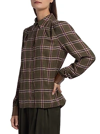 Jeremy Plaid Button-Front Shirt