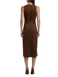 Marcia Belted Midi-Shirtdress