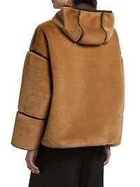 Lucy Faux-Fur Hooded Jacket