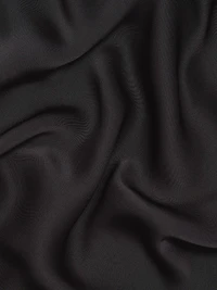 Carolyn Satin Wrap-Minidress