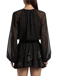 Tammy Leopard Minidress