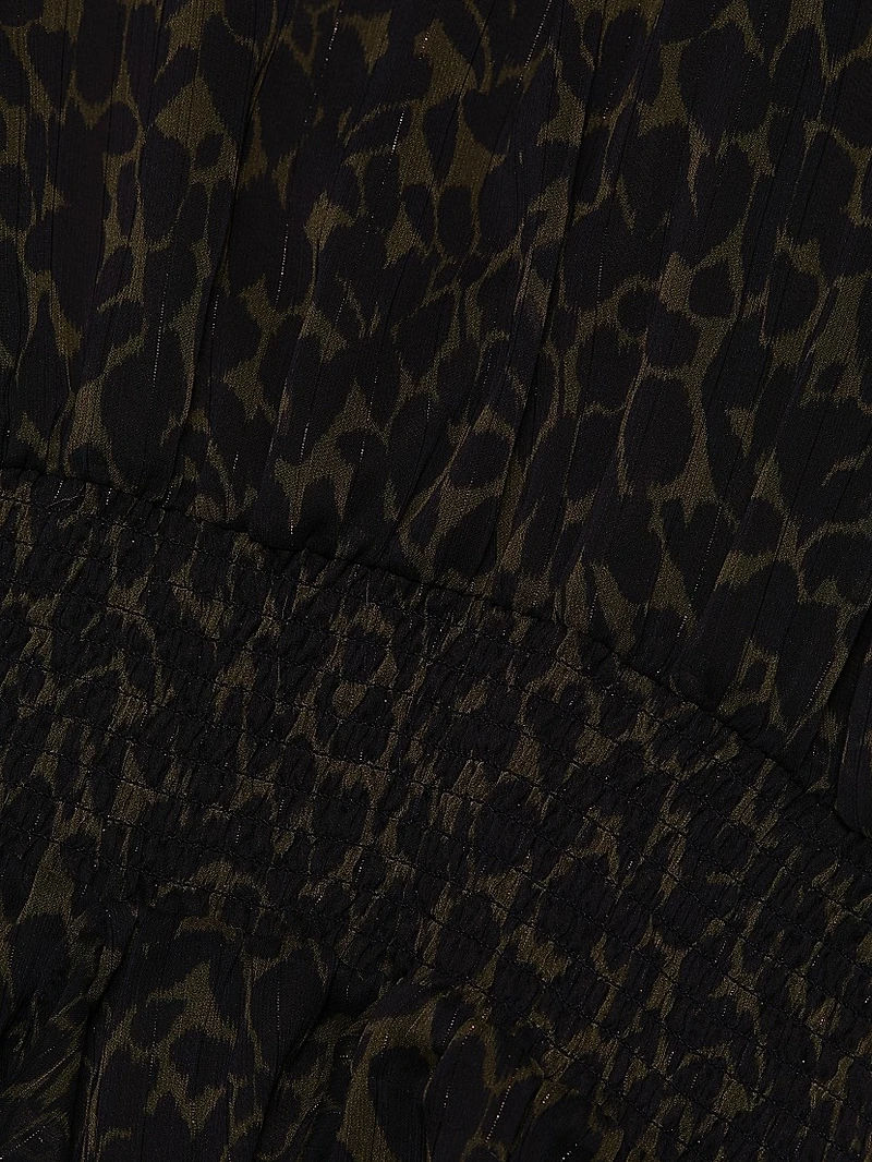 Tammy Leopard Minidress