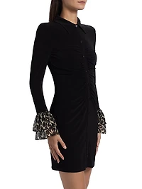 Arden Long-Sleeve Minidress