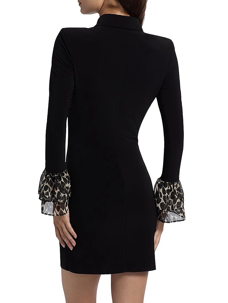 Arden Long-Sleeve Minidress