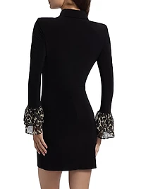 Arden Long-Sleeve Minidress