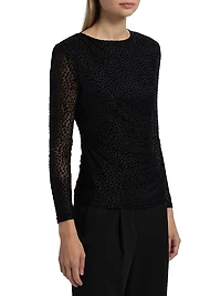 Larry Polka Dot Top