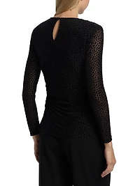 Larry Polka Dot Top