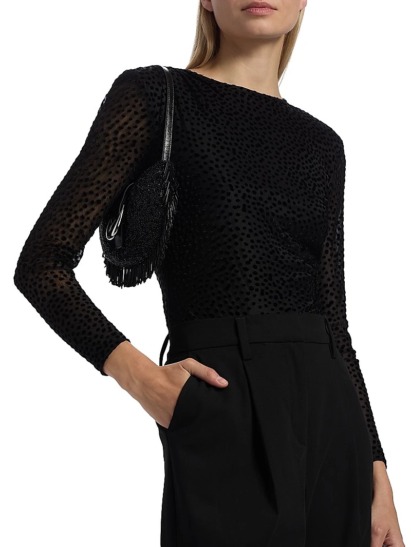 Larry Polka Dot Top
