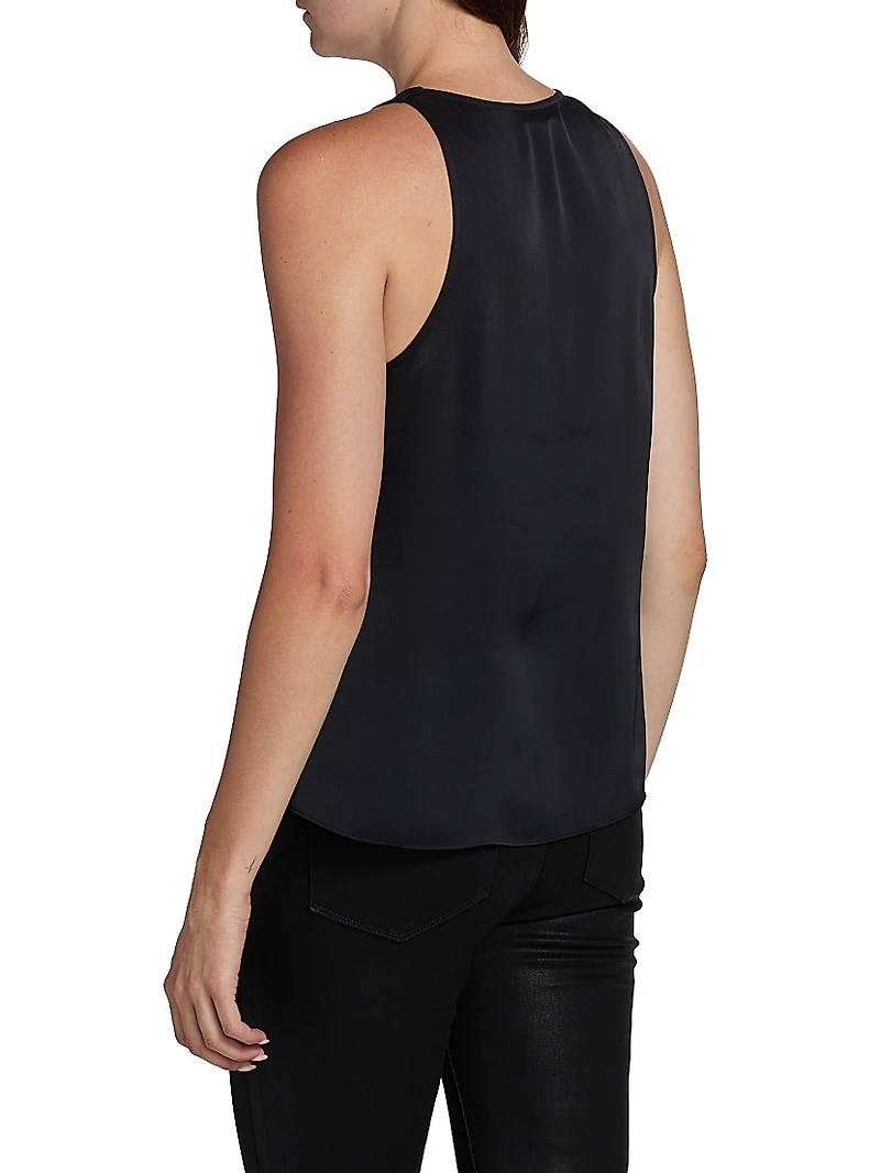 Zoe Satin Tank
