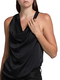 Zoe Satin Tank