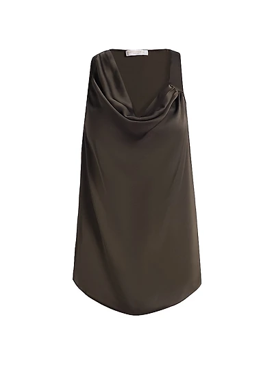 Zoe Satin Tank