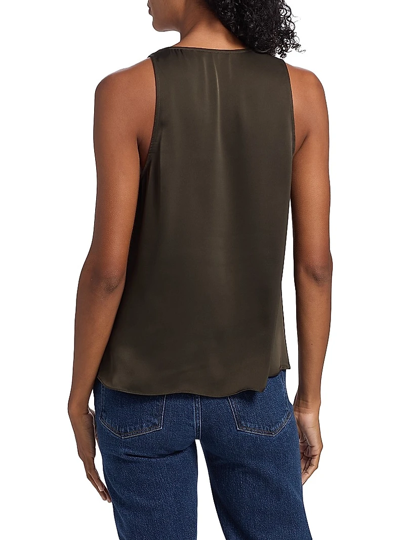 Zoe Satin Tank