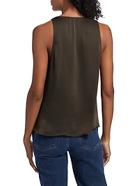 Zoe Satin Tank