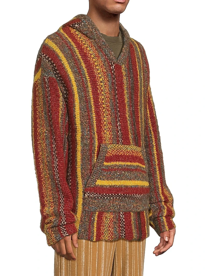 Cabin Stripe Baja Hoodie