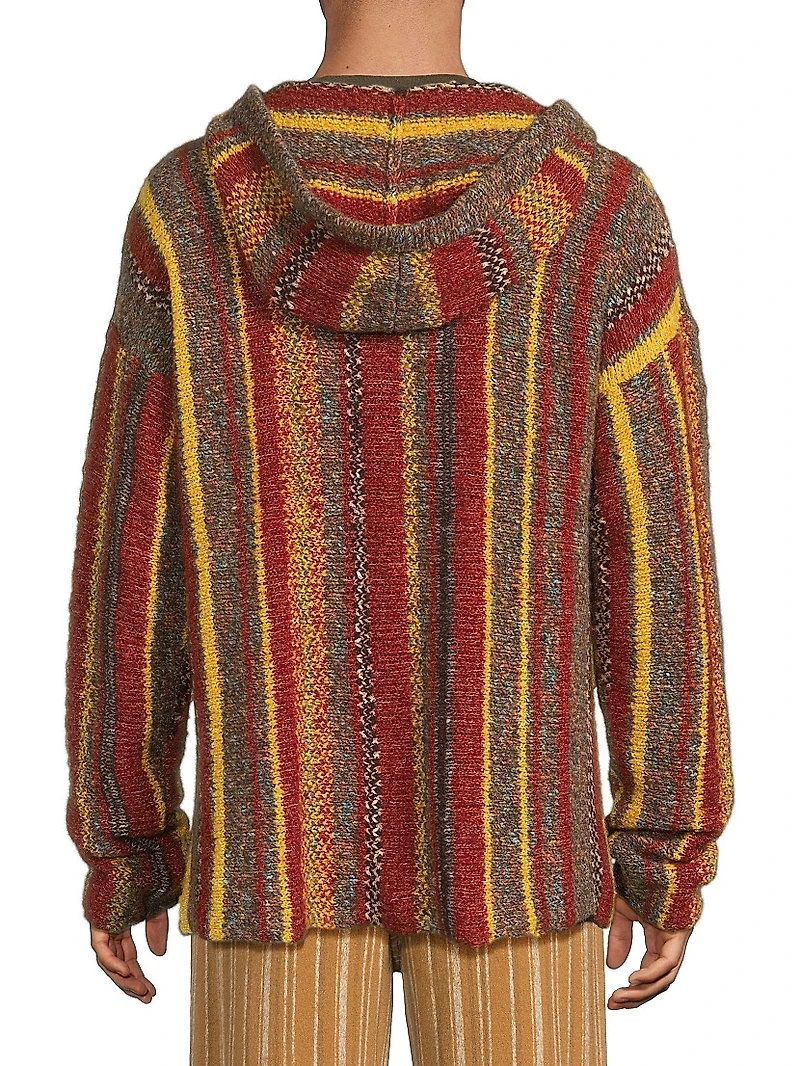 Cabin Stripe Baja Hoodie