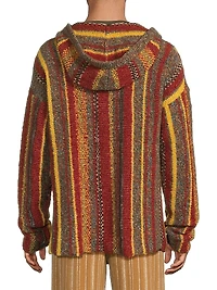 Cabin Stripe Baja Hoodie